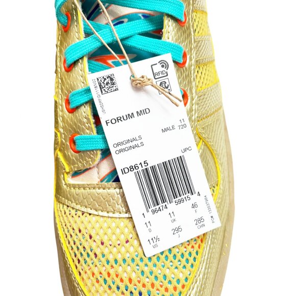 New! adidas Forum Mid Carnival Men’s 11.5 - Picture 7 of 15